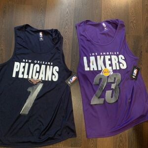 NBA basketall Lebron Zion Tank Tops